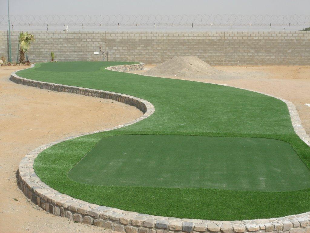 eagleturf golf hole saudi 